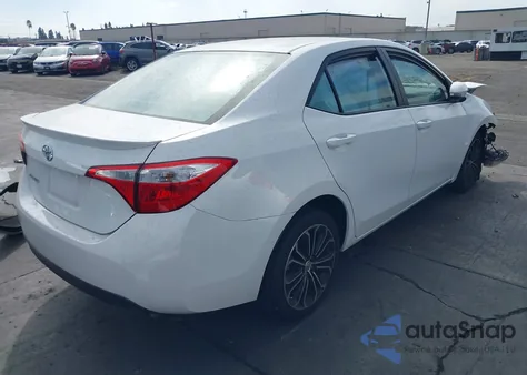 2016 Toyota Corolla S Plus z USA, uszkodzony, nr VIN 5YFBURHE8GP469287